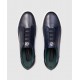 Sneakers STEFANO RICCI, Blue leather sneakers with logo - UO23G5267VANB049 Sneakers STEFANO RICCI, Blue leather sneakers with logo - UO23G5267VANB049