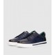 Sneakers STEFANO RICCI, Blue leather sneakers with logo - UO23G5267VANB049 Sneakers STEFANO RICCI, Blue leather sneakers with logo - UO23G5267VANB049