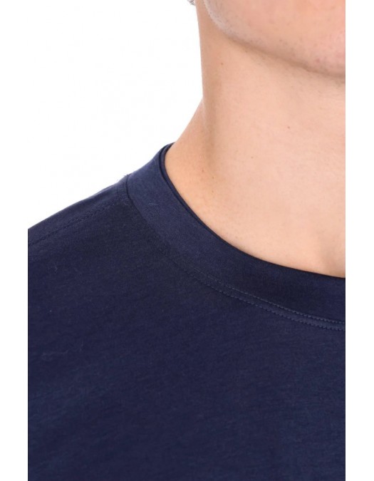 Tricou ELEVENTY, With double tone-on-tone profiles - X75TSHK19TES0K03511