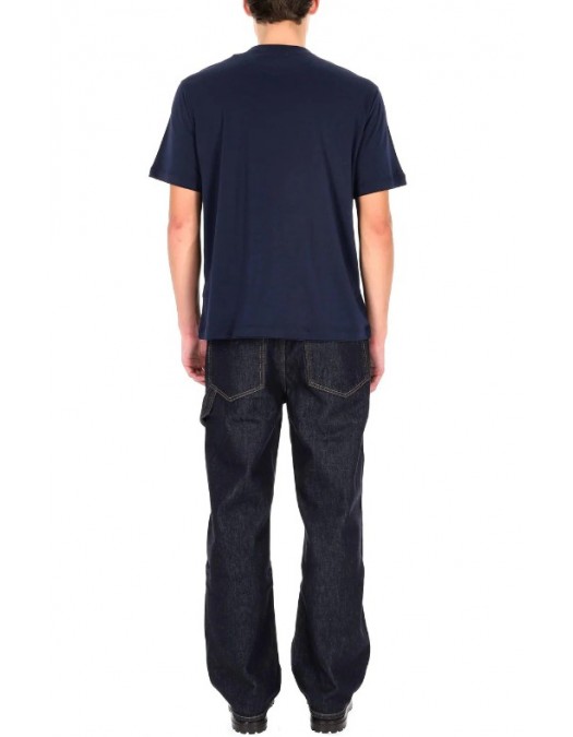 Tricou ELEVENTY, With double tone-on-tone profiles - X75TSHK19TES0K03511