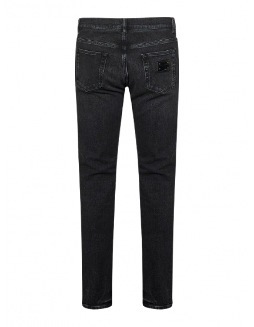 Jeans DOLCE & GABBANA, Black stretch denim slim jeans - GY07CDG8NK9S9001 Jeans DOLCE & GABBANA, Black stretch denim slim jeans - GY07CDG8NK9S9001