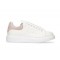 Sneakers ALEXANDER MCQUEEN, 553770WHGP79182, Insertie roz pudra la spate