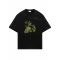 Tricou OFF WHITE, Statue Print, Black, Oversized