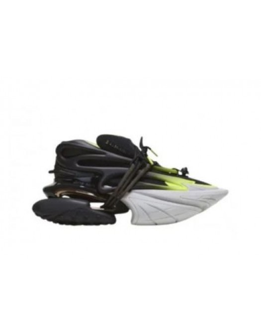 Sneakers BALMAIN, Fluorescent Unicorn Low Top, Black - VJ309KNEFEGM