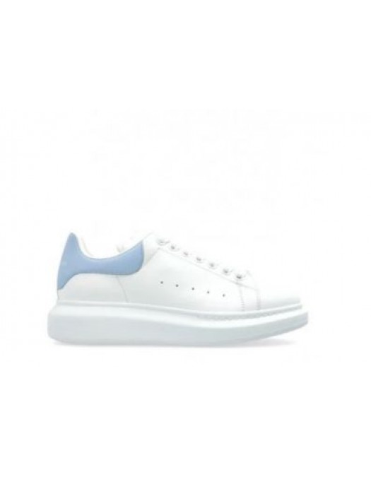 Sneakers ALEXANDER MCQUEEN, Oversize, Baby Blue Details, Women, White - 553770WIAEE9041