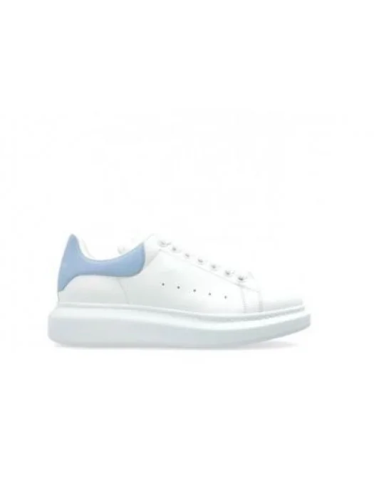 Sneakers ALEXANDER MCQUEEN, Oversize, Baby Blue Details, Women, White - 553770WIAEE9041