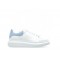 Sneakers ALEXANDER MCQUEEN, Oversize, Baby Blue Details, Women, White
