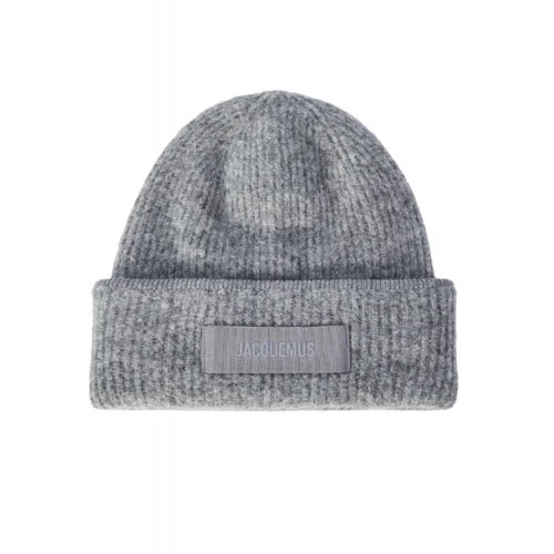 Caciula  JACQUEMUS,The Gros Grain beanie, Grey