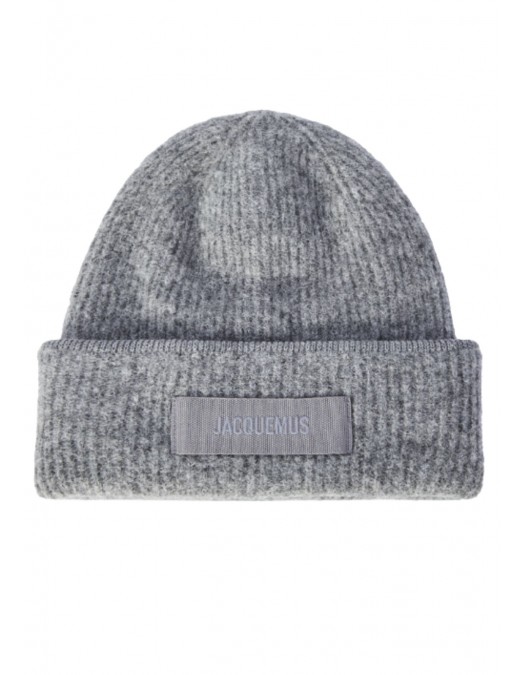 Caciula  JACQUEMUS,The Gros Grain beanie, Grey - ACU00666AK00227970UNI