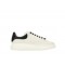 Sneakers ALEXANDER MCQUEEN Ivory Leather Sneakers With Black Leather Heel