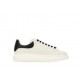 Sneakers ALEXANDER MCQUEEN Ivory Leather Sneakers With Black Leather Heel - 807881WHAEG9079