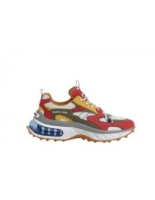 Sneakers DSQUARED2, Bubble Design, Low Top, Multicolor - SNM041209704359M2991