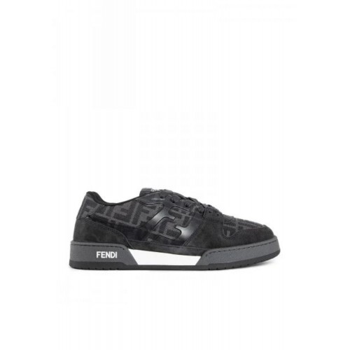 Sneakers FENDI, Match, Monogram Print, Black Sneakers FENDI, Match, Monogram Print, Black