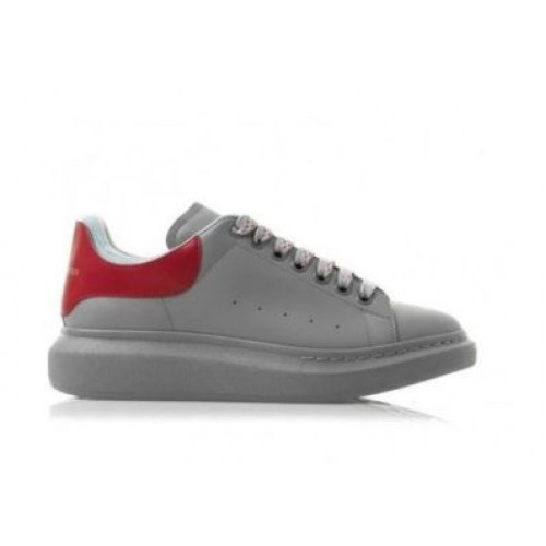 Sneakers Alexander Mcqueen, Grey and Red Sneakers Alexander Mcqueen, Grey and Red