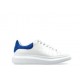 Sneakers ALEXANDER MCQUEEN, Oversize, Blue Details, Men, White - 553680WIEF19086