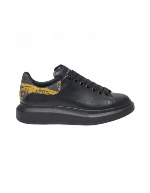 Sneakers ALEXANDER MCQUEEN, Black Gold Oversized - 782463WIE9P1088 Sneakers ALEXANDER MCQUEEN, Black Gold Oversized - 782463WIE9P1088