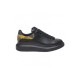 Sneakers ALEXANDER MCQUEEN, Black Gold Oversized - 782463WIE9P1088 Sneakers ALEXANDER MCQUEEN, Black Gold Oversized - 782463WIE9P1088
