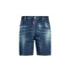 Pantaloni scurti DSQUARED2, NAVY BLUE Denim shorts - S71MU0856S30342470 Pantaloni scurti DSQUARED2, NAVY BLUE Denim shorts - S71MU0856S30342470