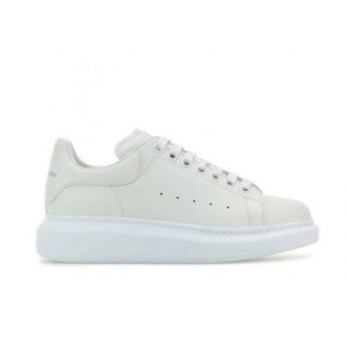 Sneakers ALEXANDER MCQUEEN, Oversize, New Tech Leather, All White Sneakers ALEXANDER MCQUEEN, Oversize, New Tech Leather, All White