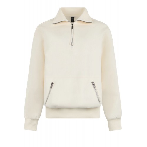 Jacheta Moose Knuckles,MIX MEDIA QUARTER ZIP SWEATER Jacheta Moose Knuckles,MIX MEDIA QUARTER ZIP SWEATER