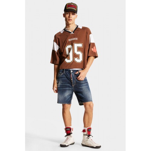 Pantaloni scurti DSQUARED2, STRETCH DENIM SHORTS S71MU0793S30664470 Pantaloni scurti DSQUARED2, STRETCH DENIM SHORTS S71MU0793S30664470