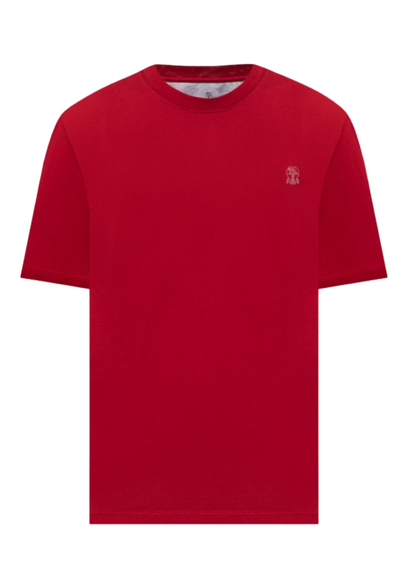 Tricou BRUNELLO CUCINELLI, Classic Design, Rosu - M0B138440CHX09