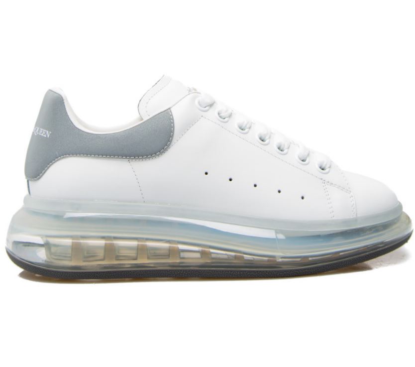 Chamachan① Sneakers Alexander McQueen Oversized alb/bej – Casa Frumoasa