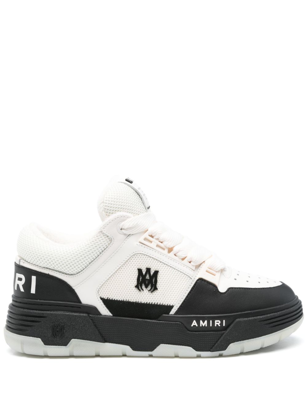 Sneakers AMIRI, MA-1, Panda, New Tech Leather, White