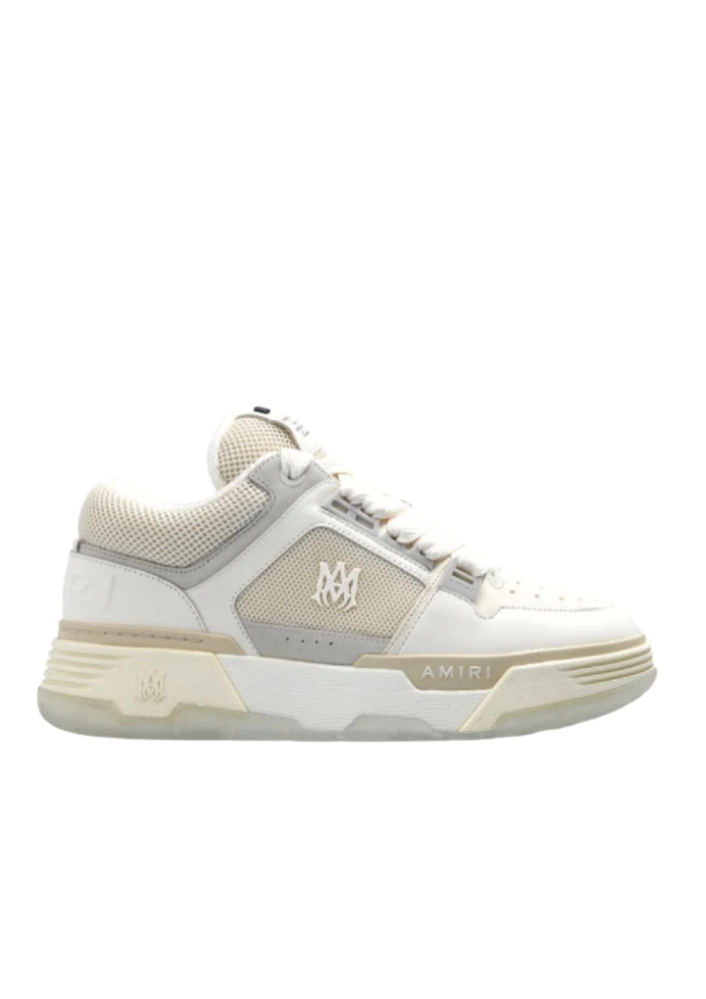 maaa　です★ Sneakers AMIRI, MA-1, Grey Details, White - AMFOSR1097ALABASTER