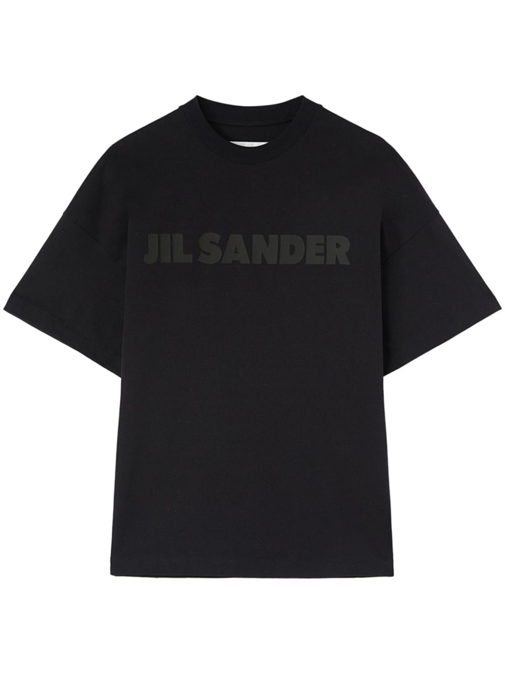 ジル Tricou JIL SANDER, Logo Insert, Black - J03GC0137J20243001