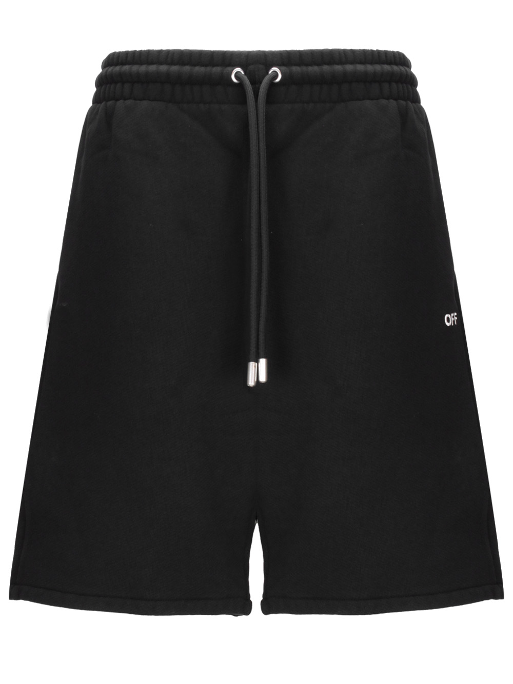Pantaloni Scurti OFF WHITE, Black Shorts - OMCI013S24FLE0031001