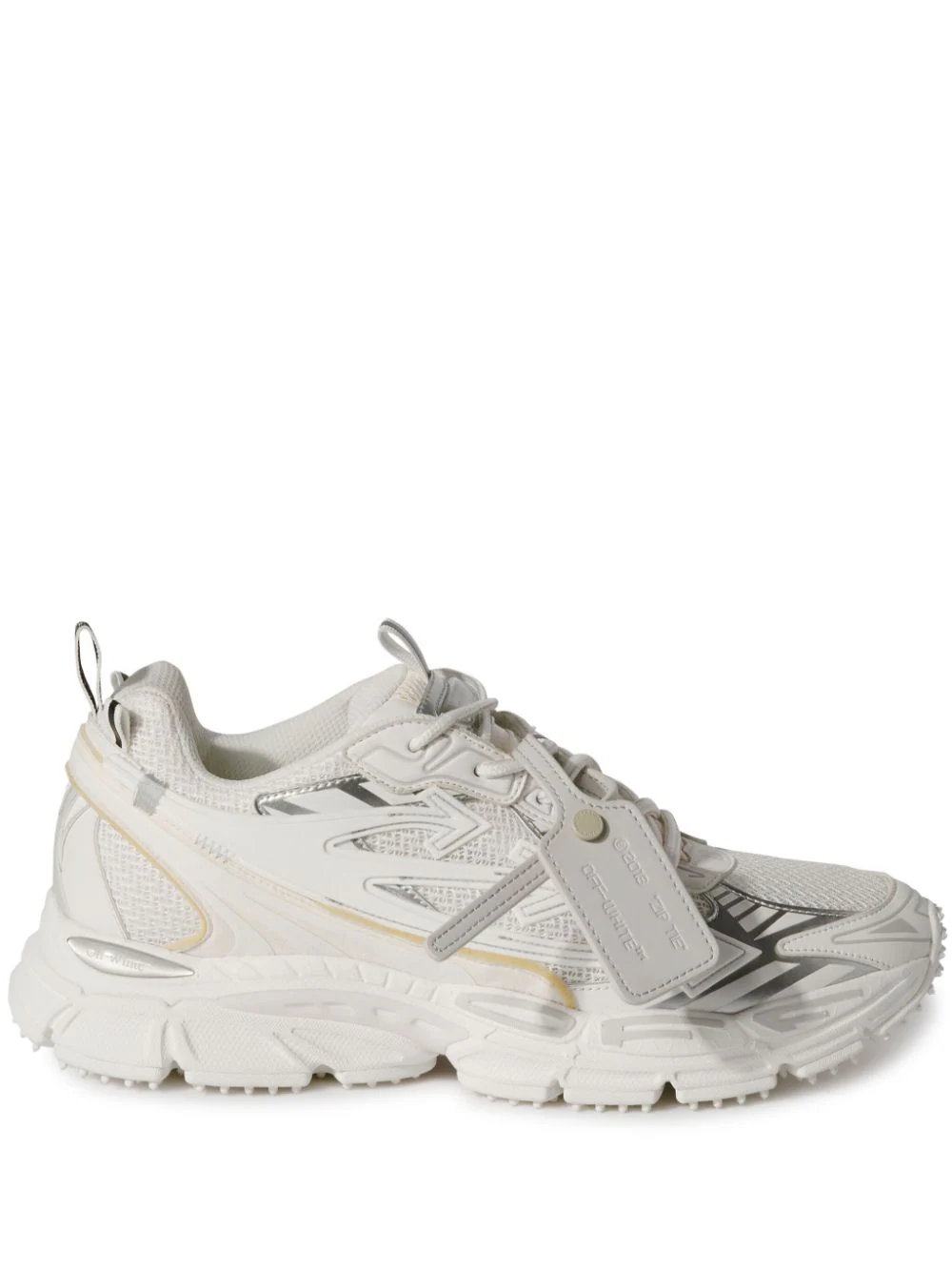 Sneakers OFF WHITE, Be Right Back, Full White