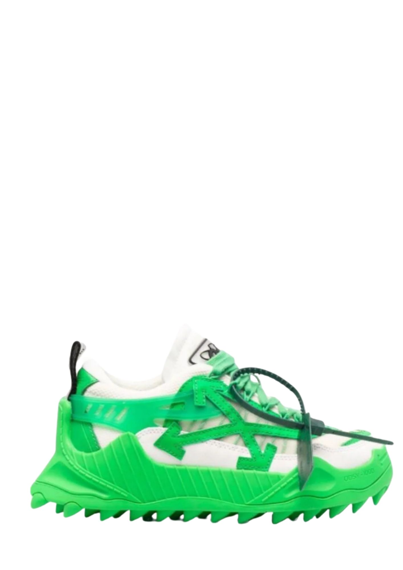 SNEAKERS OFF WHITE, Odsy 1000, Green White - OWIA180S22FAB0010155