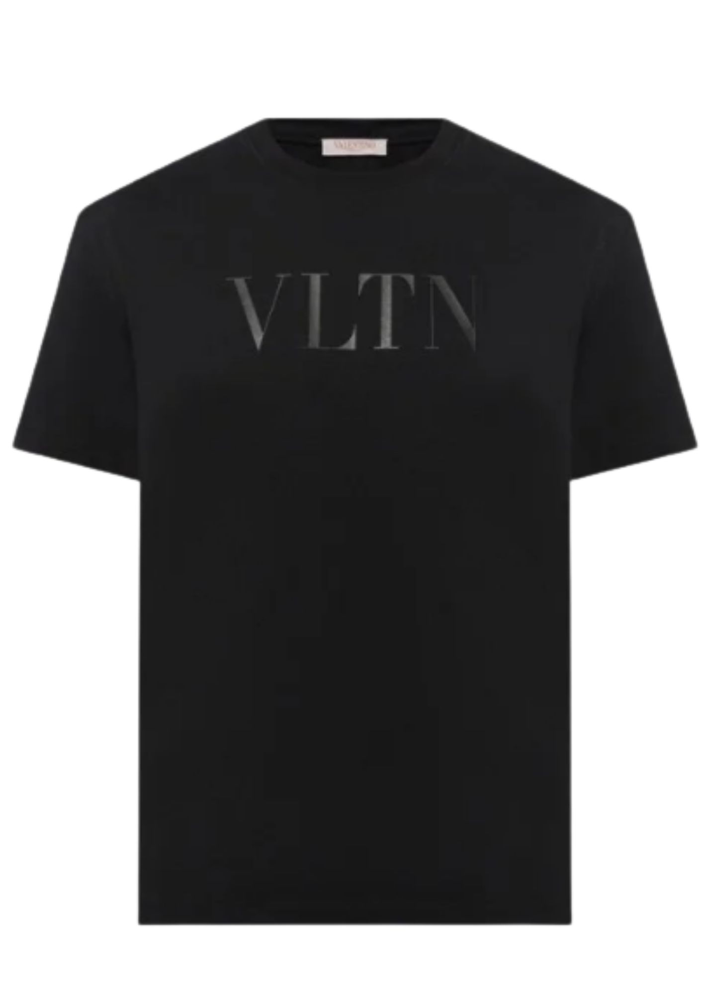 VALENTINO Tシャツ Tricou Valentino, Logo Insert VLTN, Black - 5V3MG10V96P0NO