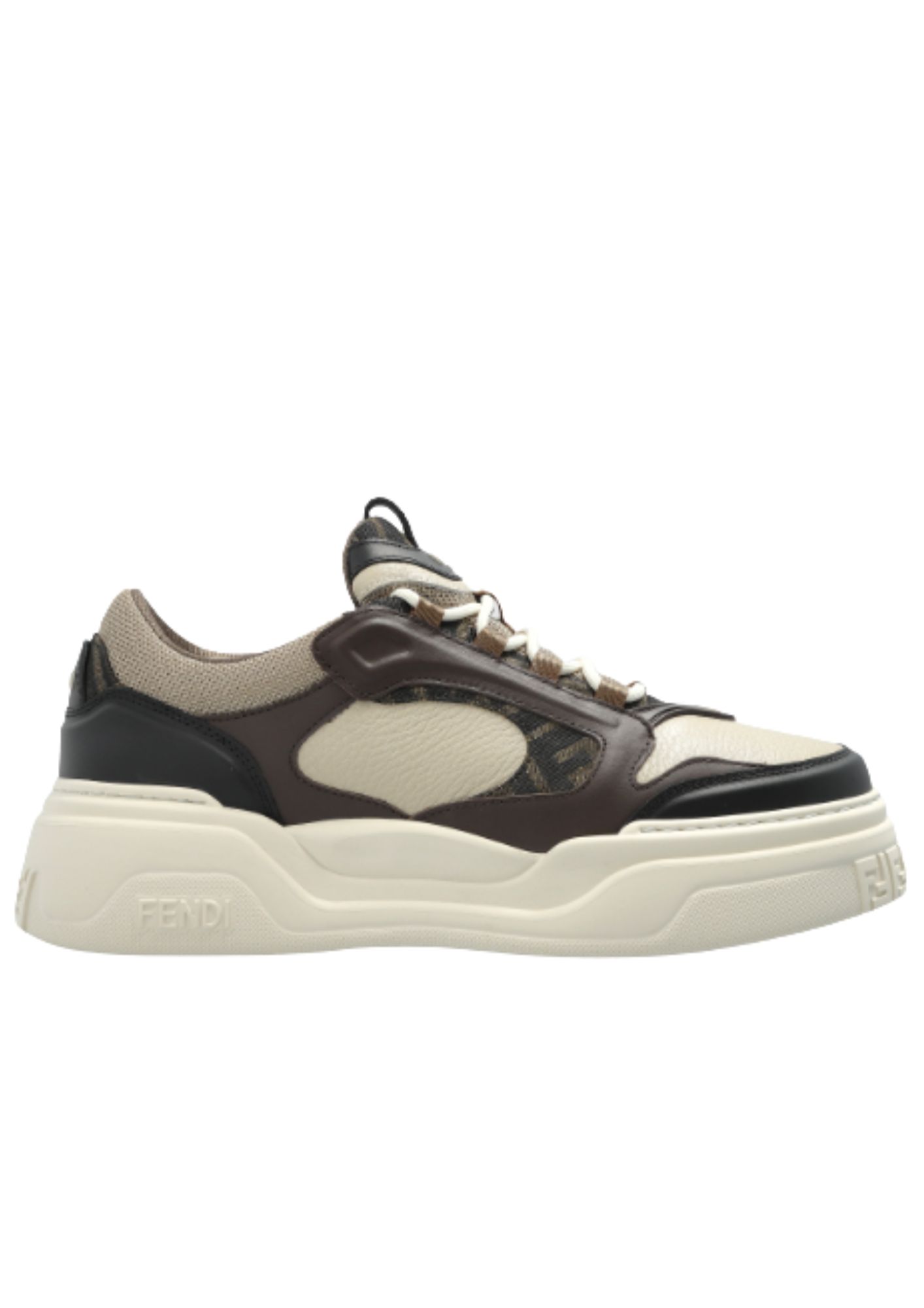Sneakers FENDI,Beige Sports shoes 