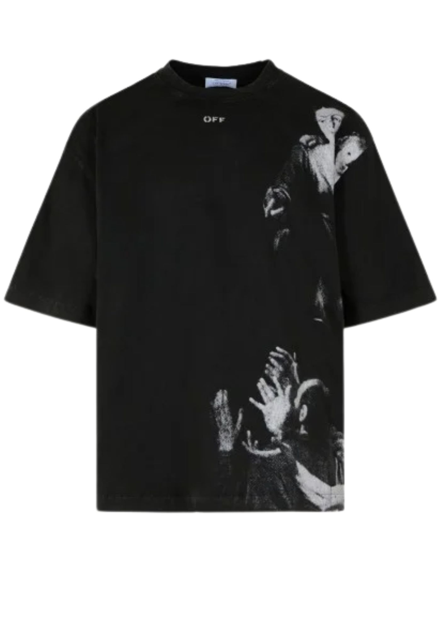 新品　charbon FOIL PRINT SHORT SEWATSHIRTS OMAA120F24JER0091001.jpg