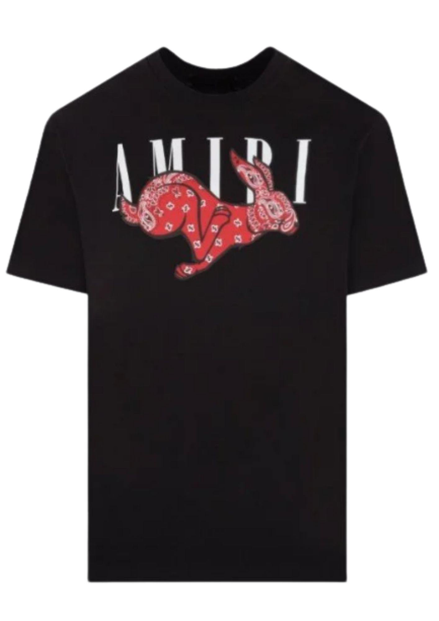 Tricou Amiri, Black, Rabbit Print - PS23MJG041001 - Capodopera12